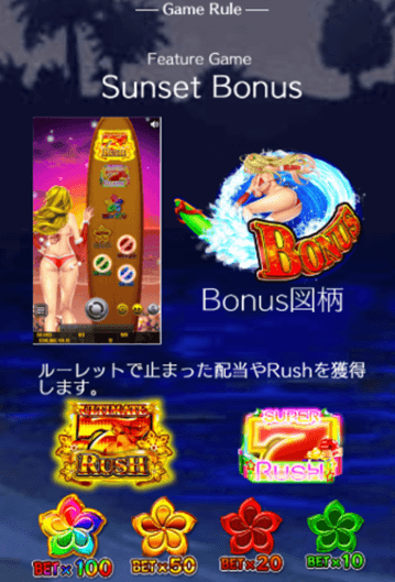Hawaiian Dream Xmas Sunset Bonus ハワイアンドリームクリスマスのサンセットボーナス