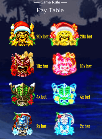 Xmas Symbols1 ハワイアンドリームクリスマスのシンボル1